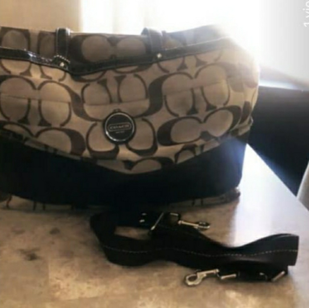 Authentic coach diaper bag